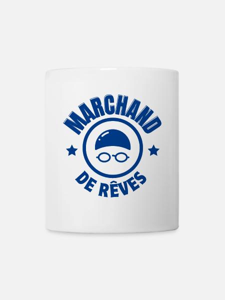 natation, nager, nageur - Mug blanc - blanc