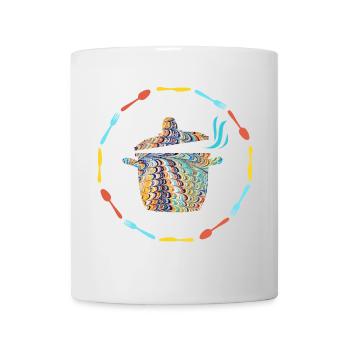 topf e 120 - Tasse - Weiß - Vorne