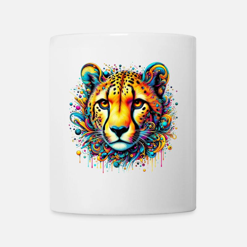 Guépard - Mug blanc - blanc