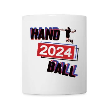 Handball Spielerin Team Turnier Mannschaft 2024 - Tasse - Weiß - Vorne