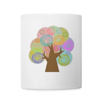 Tree Minimalist - Mug - white - Front