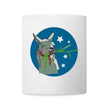 Lama - Mug blanc - blanc - Devant