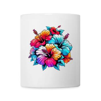 Hibiscus Flowers - Mug - white - Front