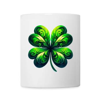Four-leaf clover - Mug - white - Front