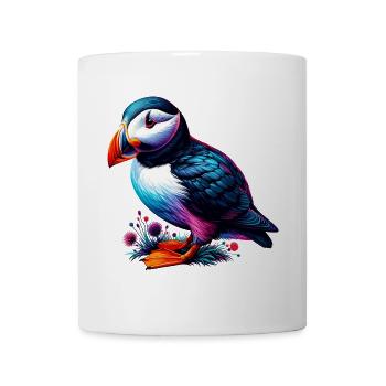 Papageitaucher - Tasse - Weiß - Vorne