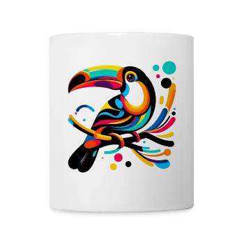 Tukan - Tasse - Weiß - Vorne