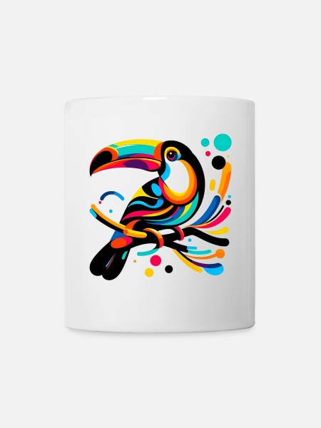 Tukan - Tasse - Weiß