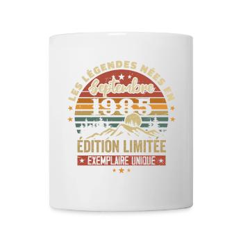 Retro 1985 - Legends born in September 1985 - Mug - white - Front