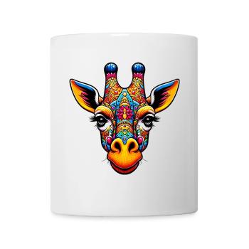 Girafe - Mug blanc - blanc - Devant
