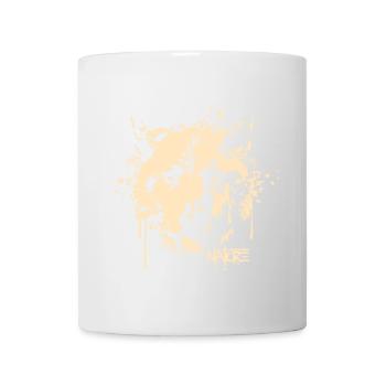 Wolf Dog Graffit Portrait Logo Icon icon - Mug - white - Front