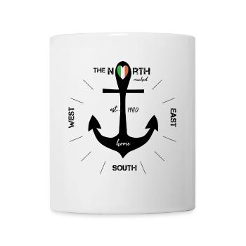 Ancré Irlande Irlande Nord-Ouest - Mug blanc - blanc - Devant