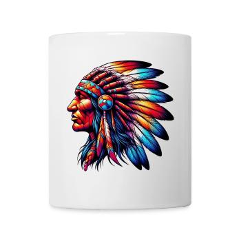 American Indian American - Mug - white - Front