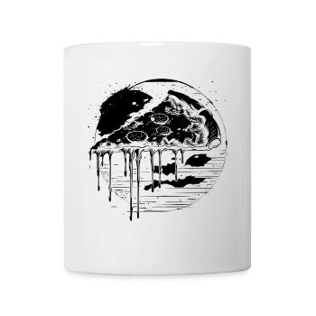 Dessin de pizza - Mug blanc - blanc - Devant