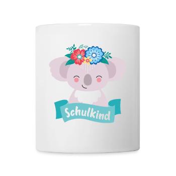Écolier Koala - Mug blanc - blanc - Devant