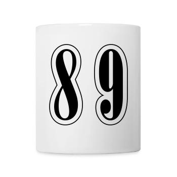 89 Number Symbol - Mug - white - Front