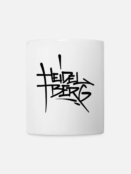 Heidelberg Tag Style - Tasse - Weiß