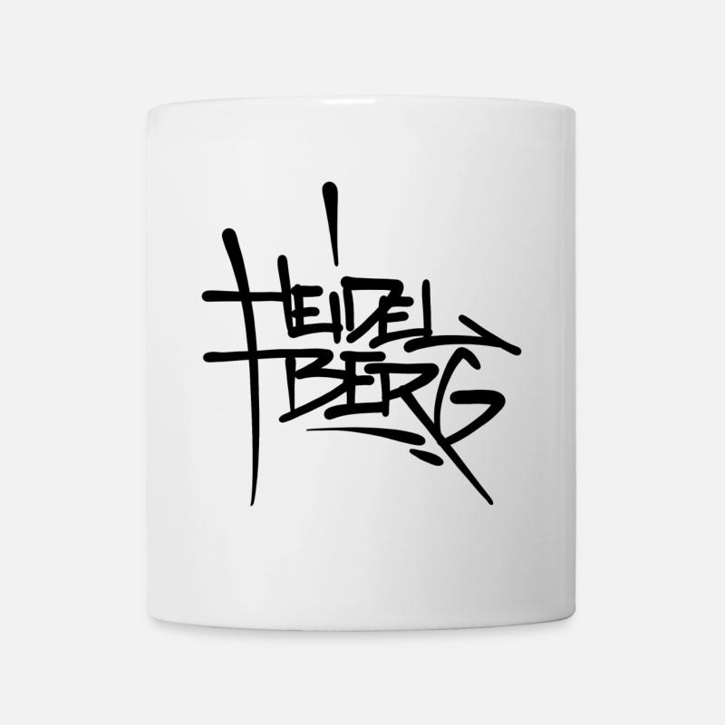 Heidelberg Tag Style - Tasse - Weiß