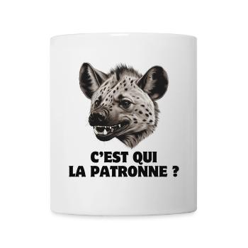 , office humor, hyena - Mug - white - Front