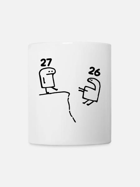 27 Years Old - 27th Birthday Fun 27 Year Old Gift - Mug - white