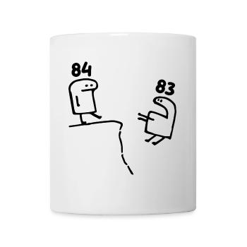 84 Years Old - 84th Birthday Fun 84 Year Old Gift - Mug - white - Front