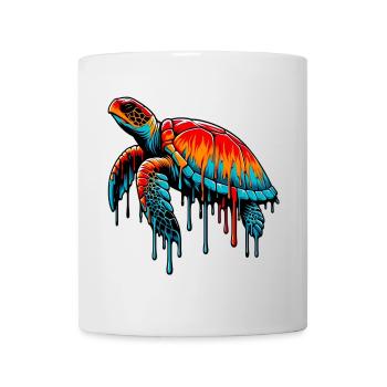 Tortue - Mug blanc - blanc - Devant
