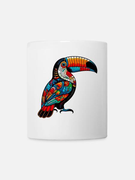 Tukan - Tasse - Weiß