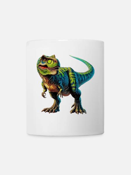 Dinosaurier - Tasse - Weiß