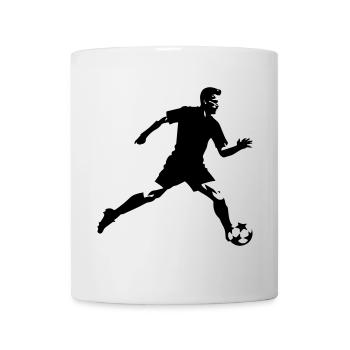 Fussballer Symbol Fussball Spieler Mann - Tasse - Weiß - Vorne