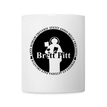 BrettPitt - Tasse - Weiß - Vorne