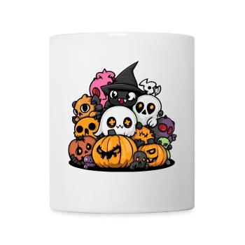 Halloween Party Figures - Mug - white - Front