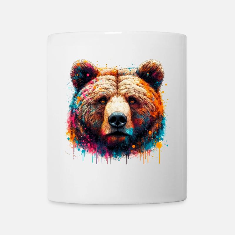 Ours - Mug blanc - blanc