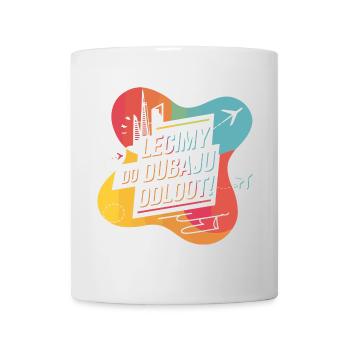 S’envoler pour Dubaï avec DJ Akun - Mug blanc - blanc - Devant
