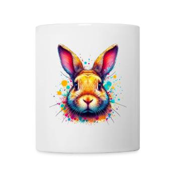 Lapin - Mug blanc - blanc - Devant