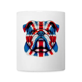English Bulldog Dog - Mug - white - Front