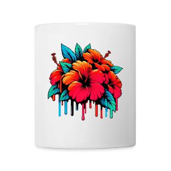 Hibiscus Flowers - Mug - white - Front