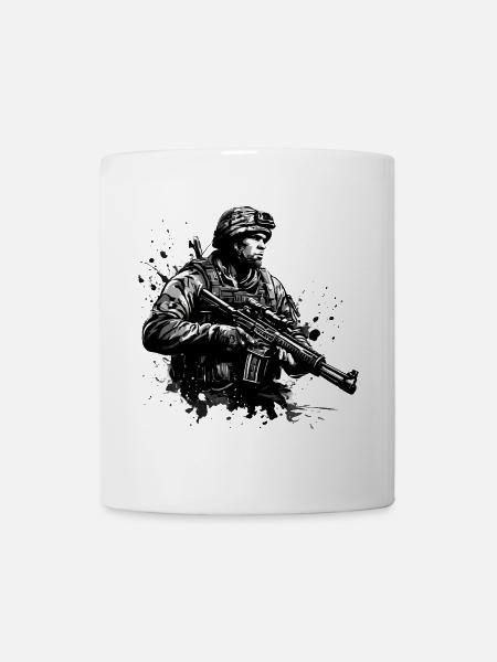 ARMEE 02 - Tasse - Weiß