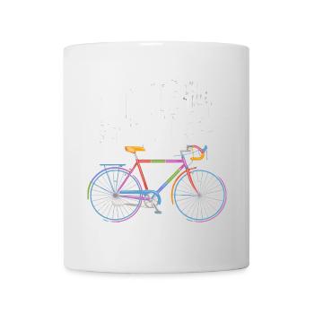 Futuristic Bicycle Design - Mug - white - Front