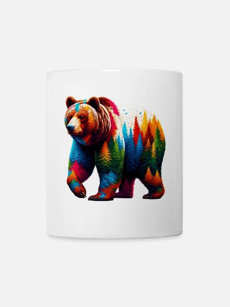 Ours - Mug blanc - blanc