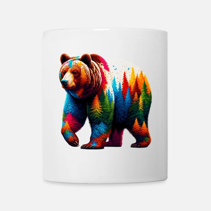 Ours - Mug blanc - blanc