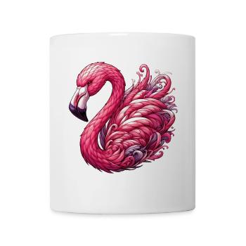 Flamingo - Tasse - Weiß - Vorne