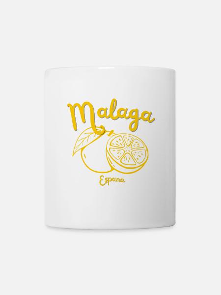 Malaga - Spanien - Andalusien - Reise - Urlaub - Tasse - Weiß