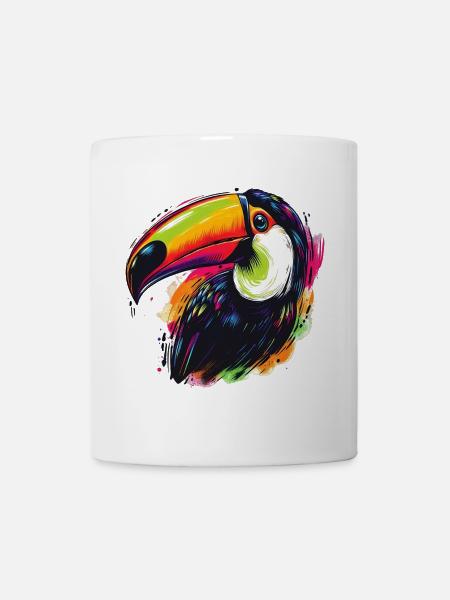 Tukan - Tasse - Weiß