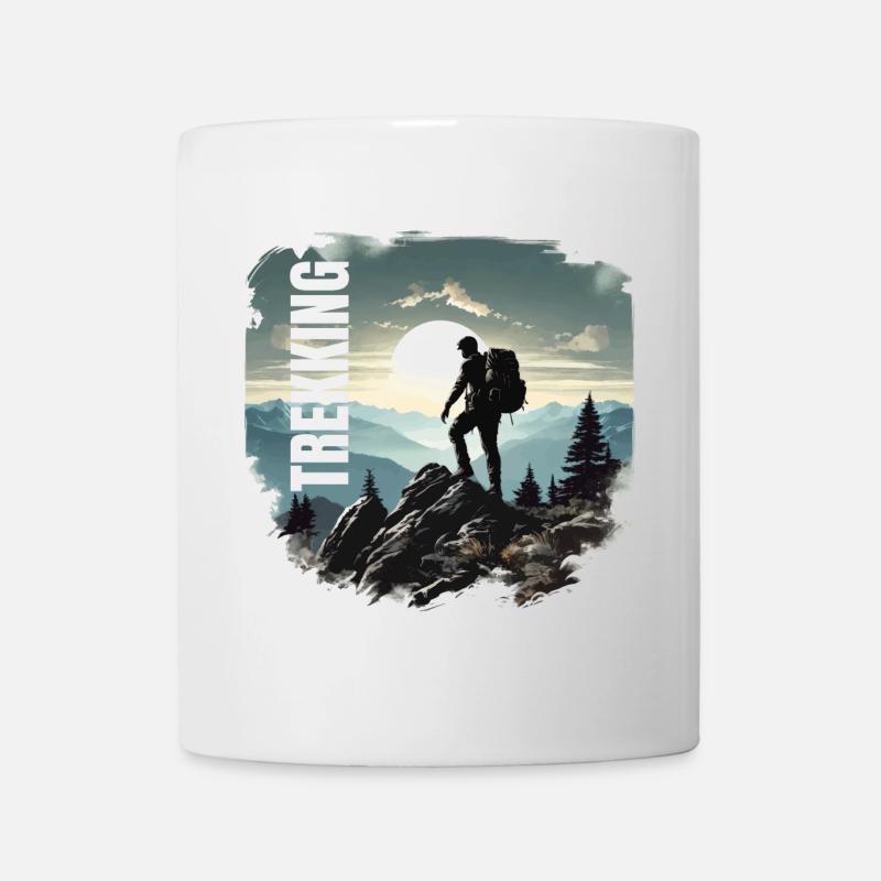 Trekking - Tasse - Weiß