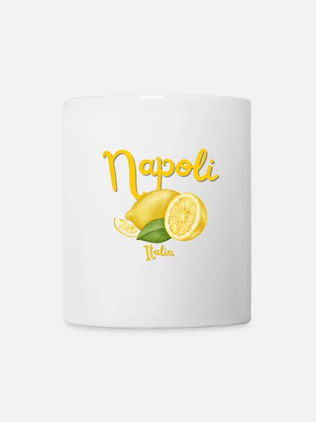 Naples - Italie - Vacances - Voyages - Italie - Mug blanc - blanc
