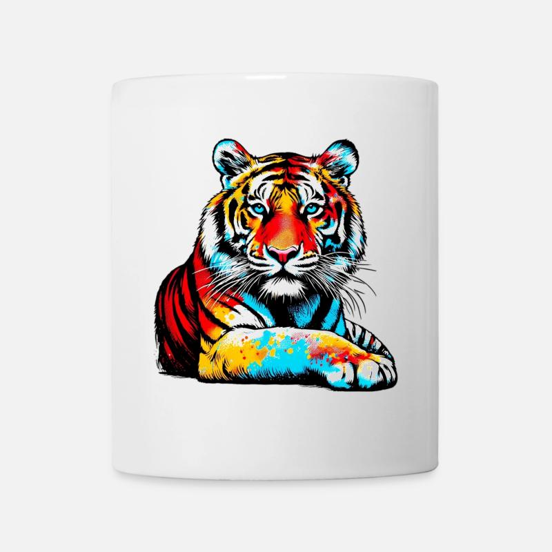 Tiger - Tasse - Weiß