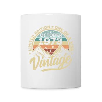 October 1973 Birthday 1973 Born October 1973 - Mug - white - Front