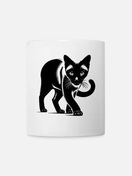 Siamkatze - Tasse - Weiß