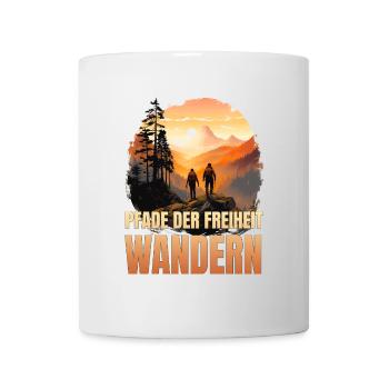 Pfade der Freiheit - Tasse - Weiß - Vorne