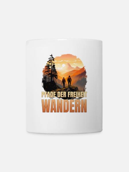 Pfade der Freiheit - Tasse - Weiß