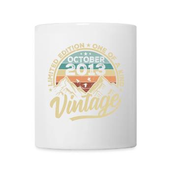 October 2013 Birthday 2013 Born October 2013 - Mug - white - Front